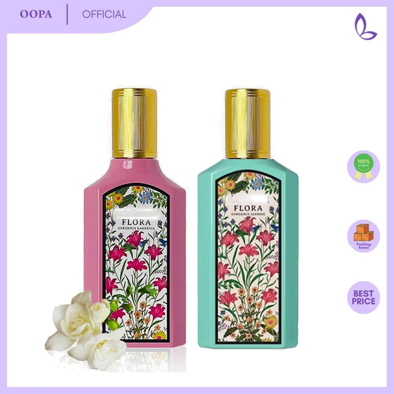 Flora Gorgeous Jasmine/Gardenia 100ml EDP น้ำหอมแท้ผู้หญิง กลิ่นดอกไม้พรีเมียม มาแรง
