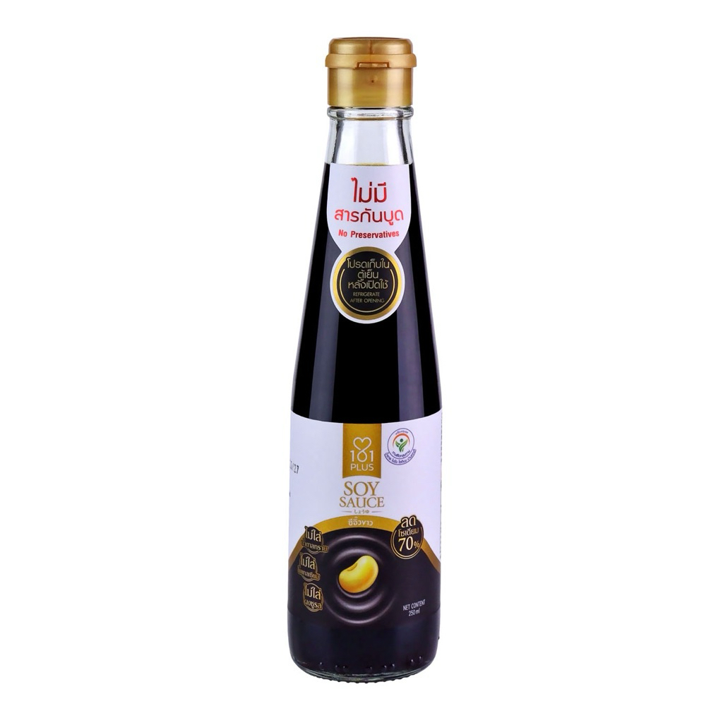 ซีอิ๊วขาว ตรา 101 plus (Soy Sauce 101 plus)250ml.