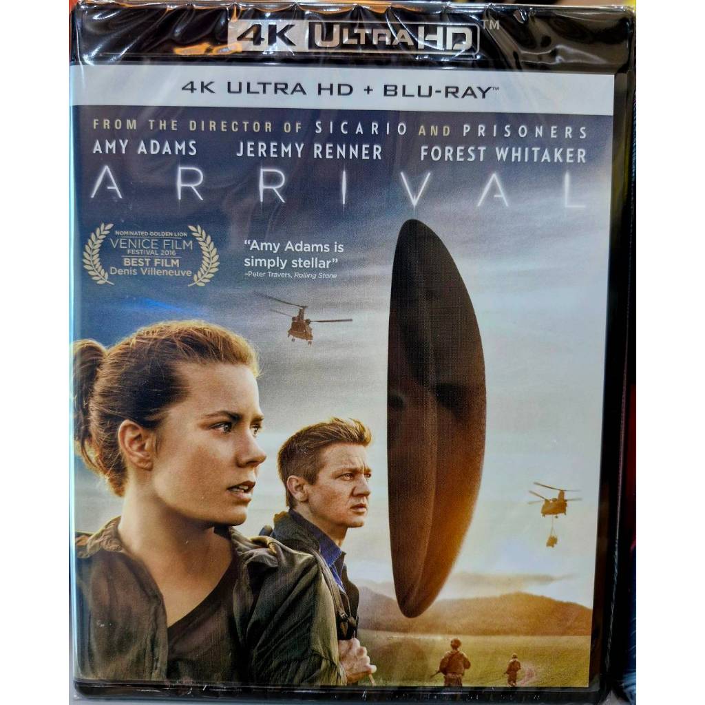 Arrival /ผู้มาเยือน (4K+Blu-ray) (4K/BD มีเสียงไทย-มีซับไทย) (Boomerangshop)