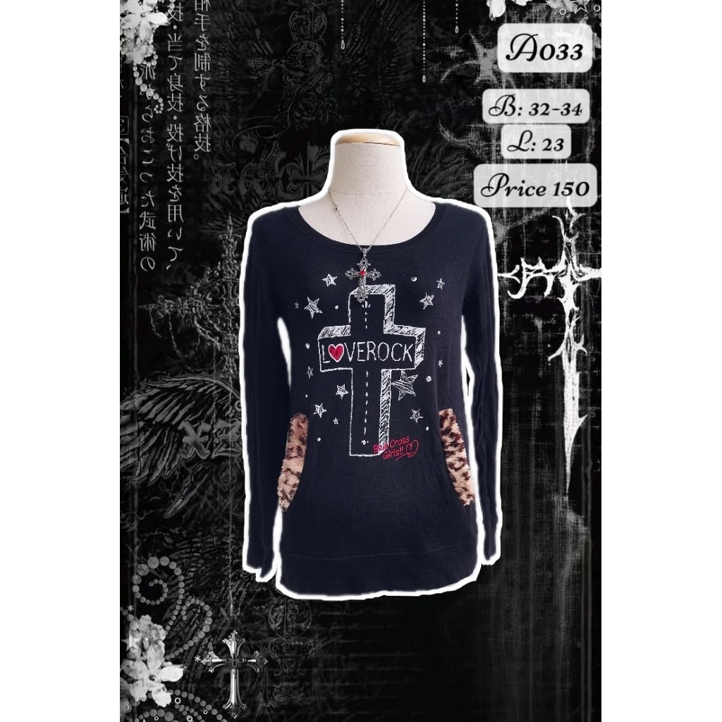 เสื้อแขนยาว y2k​ style​