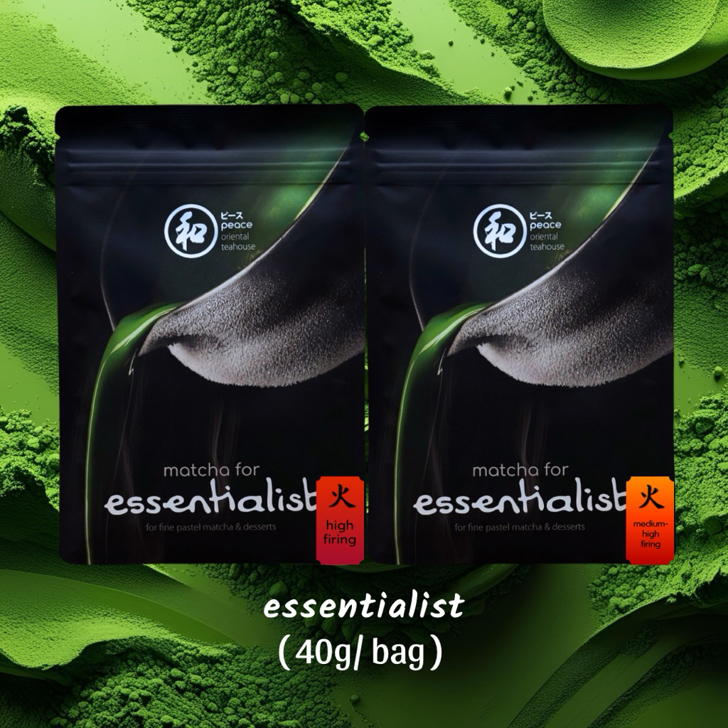 พร้องส่ง Peace matcha  ผงมัทฉะ 100% ไม่ผสมน้ำตาล | Essential high , Essential medium-high