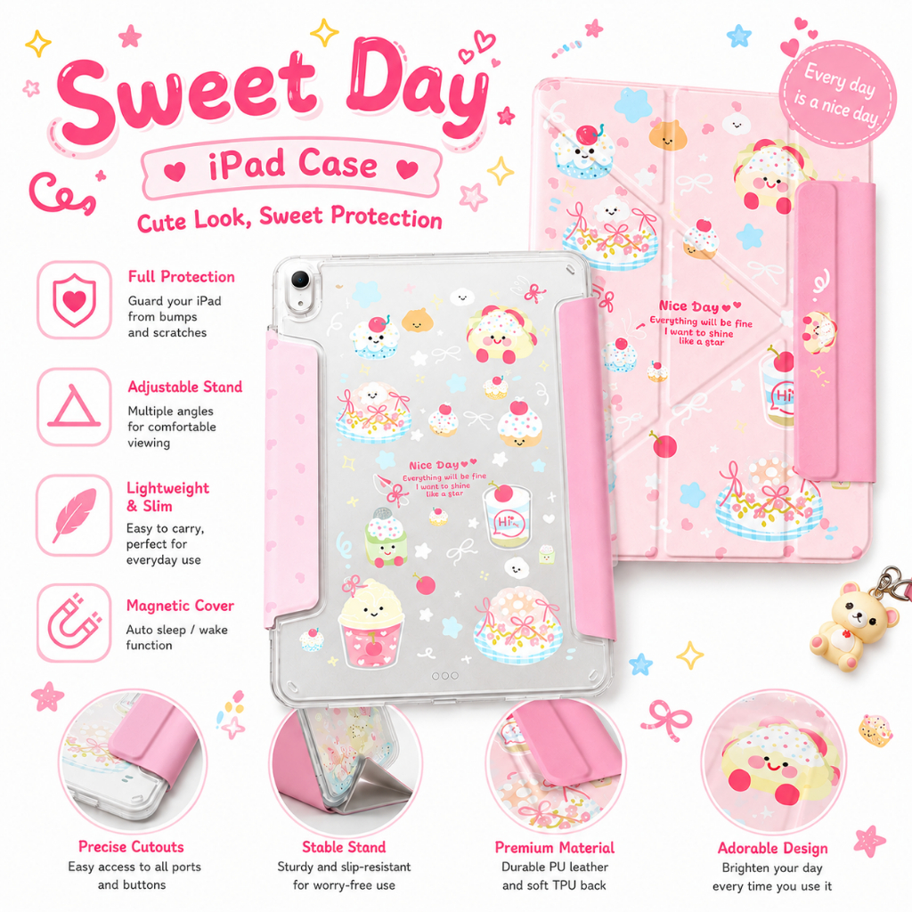 เคสสำหรับไอแพด เคสกันกระแทก Case For iPad Air13 pro 12.9Air7 Air6 gen11 Air4/Air5 10.9 gen10 gen7/8/9เคสไม่ดันฟิล์ม