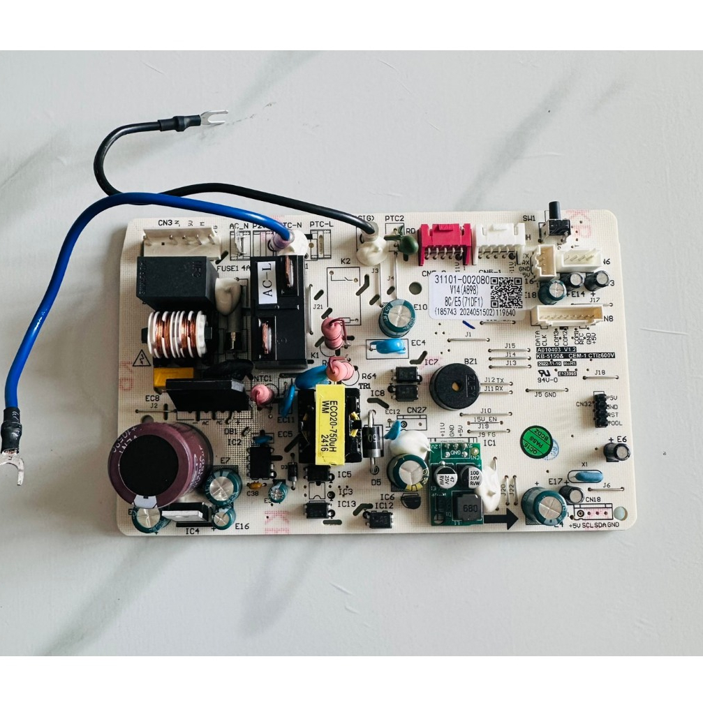 #ทีซีแอล TCL บอร์ดควบคุมคอยล์เย็นทีซีแอล (Indoor PCB) แอร์ TCL พาร์ท 31101-002080 แท้ตรงรุ่น