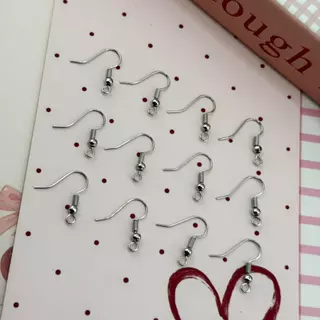 ตะขอต่างหู อะไหล่ต่างหู 20 คู่(40ชิ้น) สีทอง/เงิน DIY