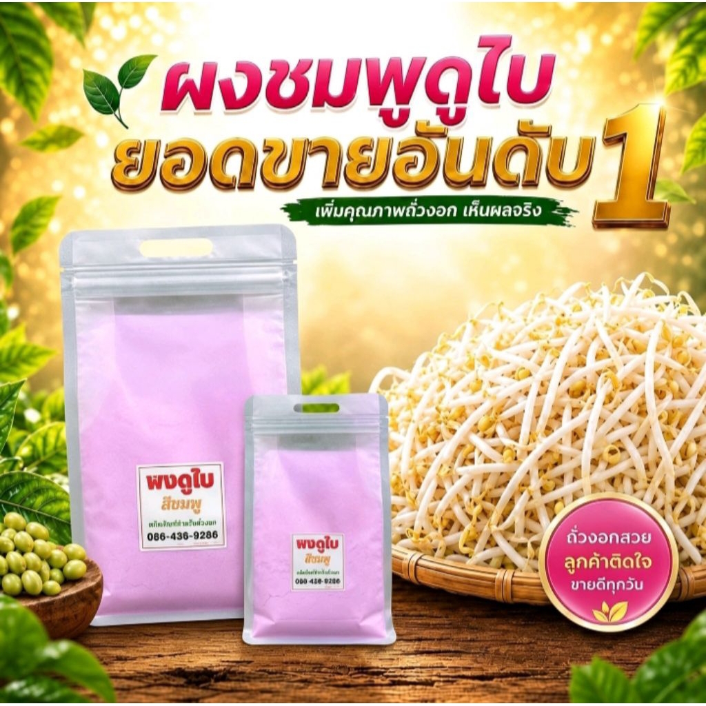 กันราถั่วงอก ขนาด500กรัม ไม่ต้องล้างเมล็ดถั่ว