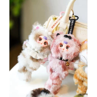 MM Cat plush(ยกbox 6 จุ่มพร้อมส่งในไทย)💥ใช้โค๊ดแฟชั่นลด20-30%💥กล่องสุ่มพวงกุญแจแฟชั่น
