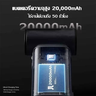 【รับประกัน 5 ปี】IKEA พัดลมมือถือ ใช้งานนานพิเศษ 48 ชั่วโมง พกพาติดตัว พัดลมพกพา พัดลมขนาแบบพกพา พัดลมขนาดเล็ก