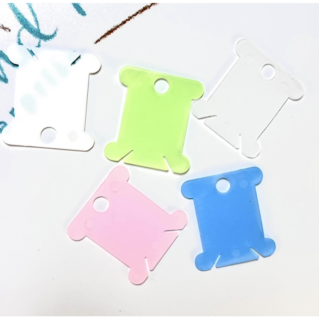***10ชิ้น 8 บาท*** แกนพันไหม แกนพันด้าย แกนพลาสติก