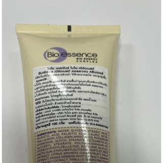 (1ชิ้น) โฟมรังนกเติมคอลลาเจน ผิวนุ่มเด้ง สดใส Bio-essence Bio-Bird's Nest Imperial Collagen Cleanser 100g