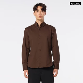 Yuedpao Ultimate Stretch - Men's Long Sleeve Shirts (Regular Fit) เสื้อเชิ้ตผู้ชายแขนยาว เสื้อเชิ้ตแขนยาวสีพื้น