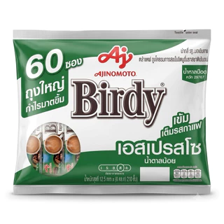 [1แพ็ค60ซอง] Birdy เบอร์ดี้ กาแฟ 3in1 ขนาด 792กรัม