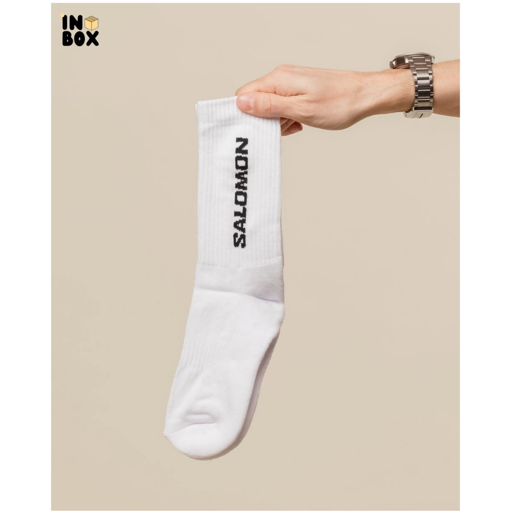 ถุงเท้า Salomon Everyday Crew 3-Pack ซึ่งเป็นถุงเท้าข้อยาว (Crew) แบบแพ็ค 3 คู่