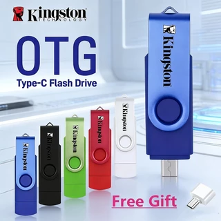 Kingston แฟลชไดร์ฟ 3 IN 1 USB 3.0 Type-C ความจุ 1TB 2TB พกพาสะดวก