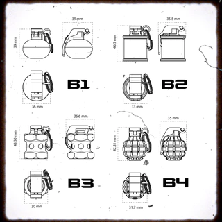 SUKOL BOOY Clicker ระเบิดจิ๋ว พวงกุญแจ Build Your Own 3D Print PLA DIY สุ่ม Body 4 แบบ