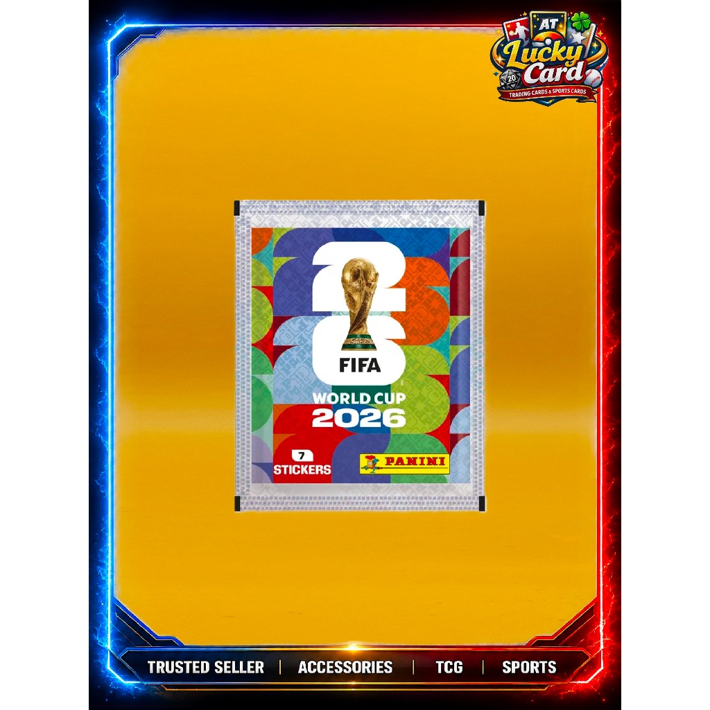 Panini FIFA World Cup 2026™ Official Sticker Collection (1 sachet) / 1 ซอง สติกเกอร์ฟุตบอลโลก ของแท้ พร้อมส่ง