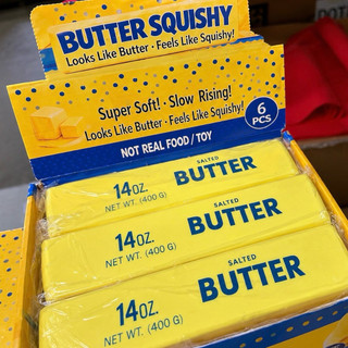 สกุชชี่เนย สกุชชี่บัตเตอร์ butter 🧈 เนยยักษ์ บัตเตอร์ 14oz butter  🧈