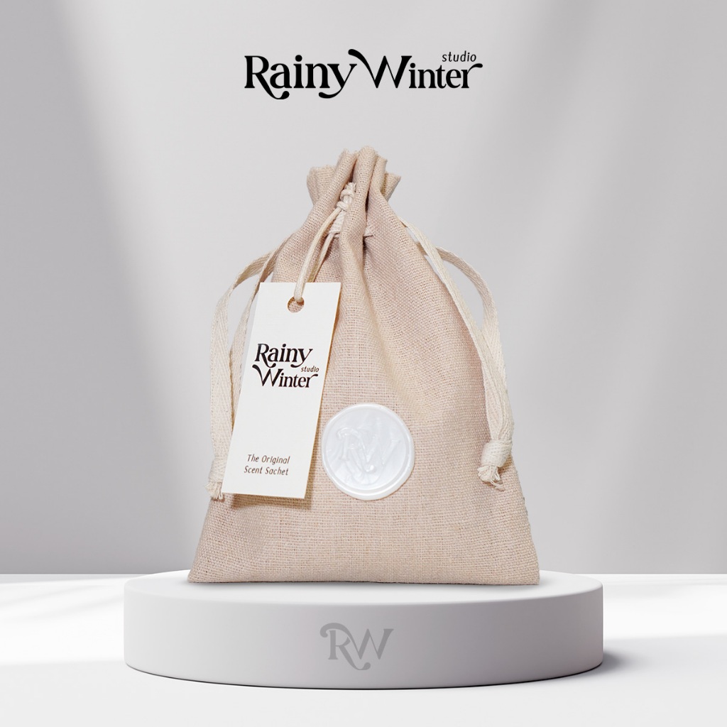 The Original Scent Sachet | Rainy Winter ถุงหอม หินภูเขาไฟ ปรับอากาศ