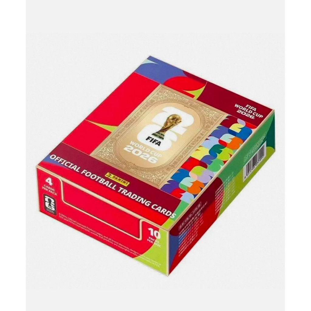 🏆 พร้อมส่ง Kayou x Panini FIFA World Cup 2026 Red Box กล่องแดง ลิขสิทธิ์แท้ ซีลใหม่ 100% การ์ดฟุตบอลสะสม