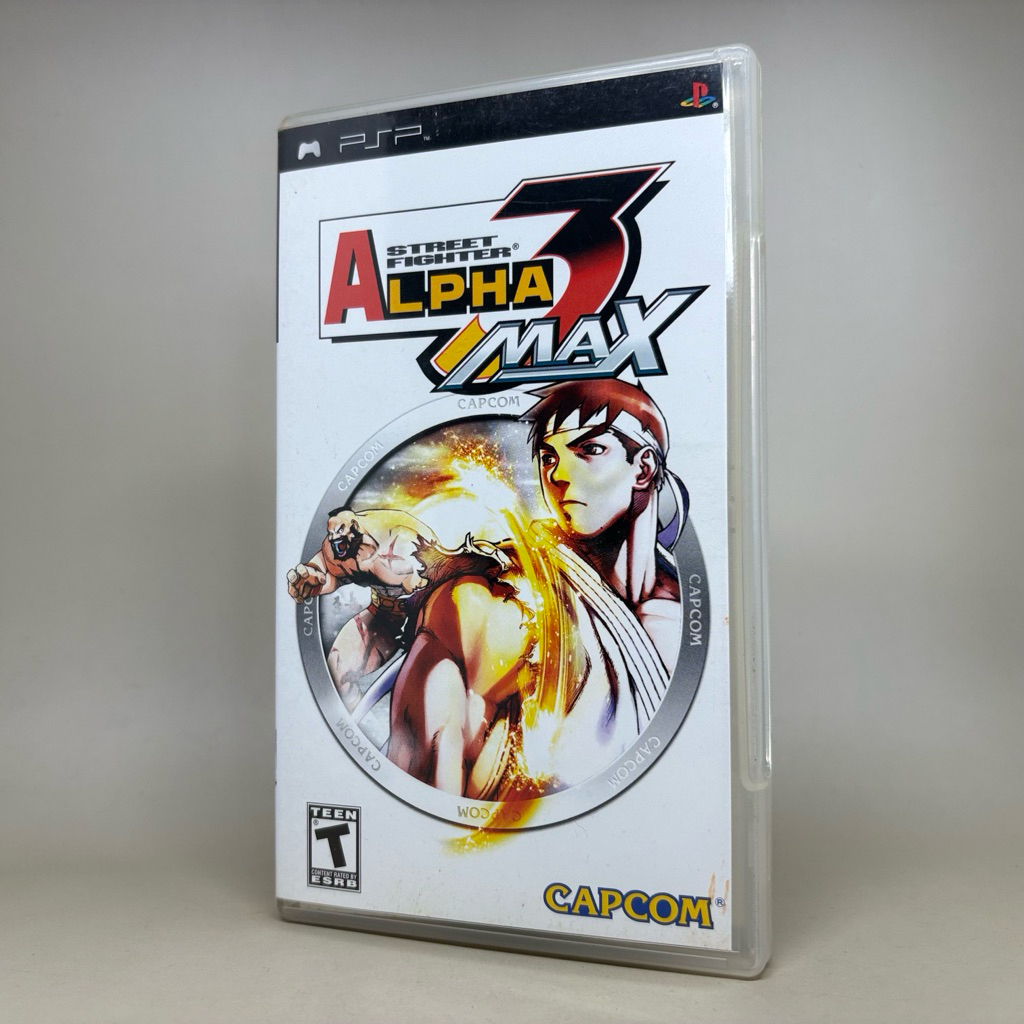 🇺🇸Street Fighter Alpha 3 MAX (PSP) | Sony PlayStation Pocket | Original Game | Zone 1 USA | English 