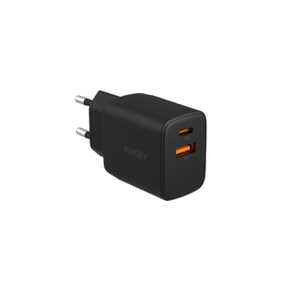 AUKEY PA-F2T หัวชาร์จเร็ว SWIFT 22.5W PD USB-C PD + USB-A Wall Charger with GaN Technology