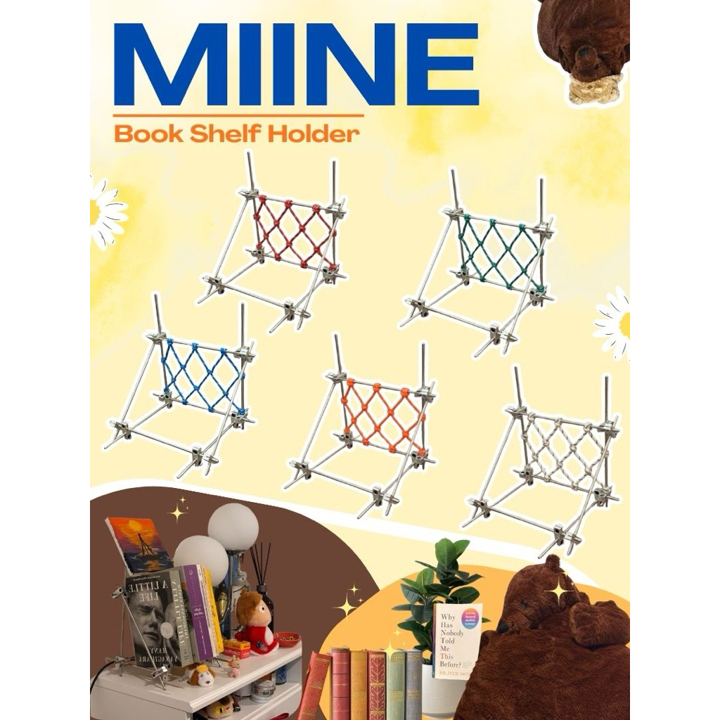 MIINE Book shelf ชั้นวางหนังสือ