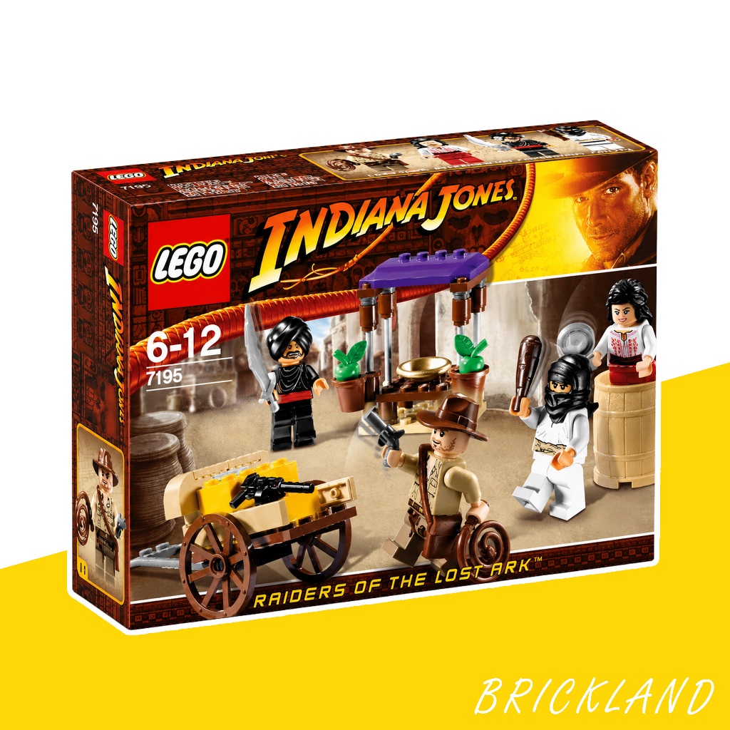 LEGO Indiana Jones 7195 Ambush in Cairo ของเเท้ Retired พร้อมส่ง