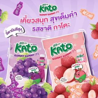 [ซื้อ 2 แถม 2] กาโตะ กัมมี่ รสลิ้นจี่ 28 กรัม