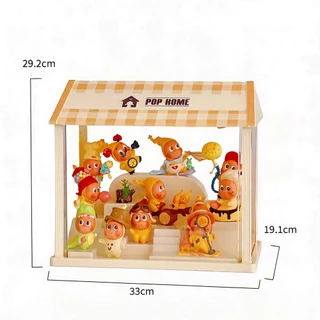 กล่องโชว์โมเดล DIY กล่องโมเดลแบบวางซ้อนได้ กล่องเก็บของเล่นศิลปะกันฝุ่น