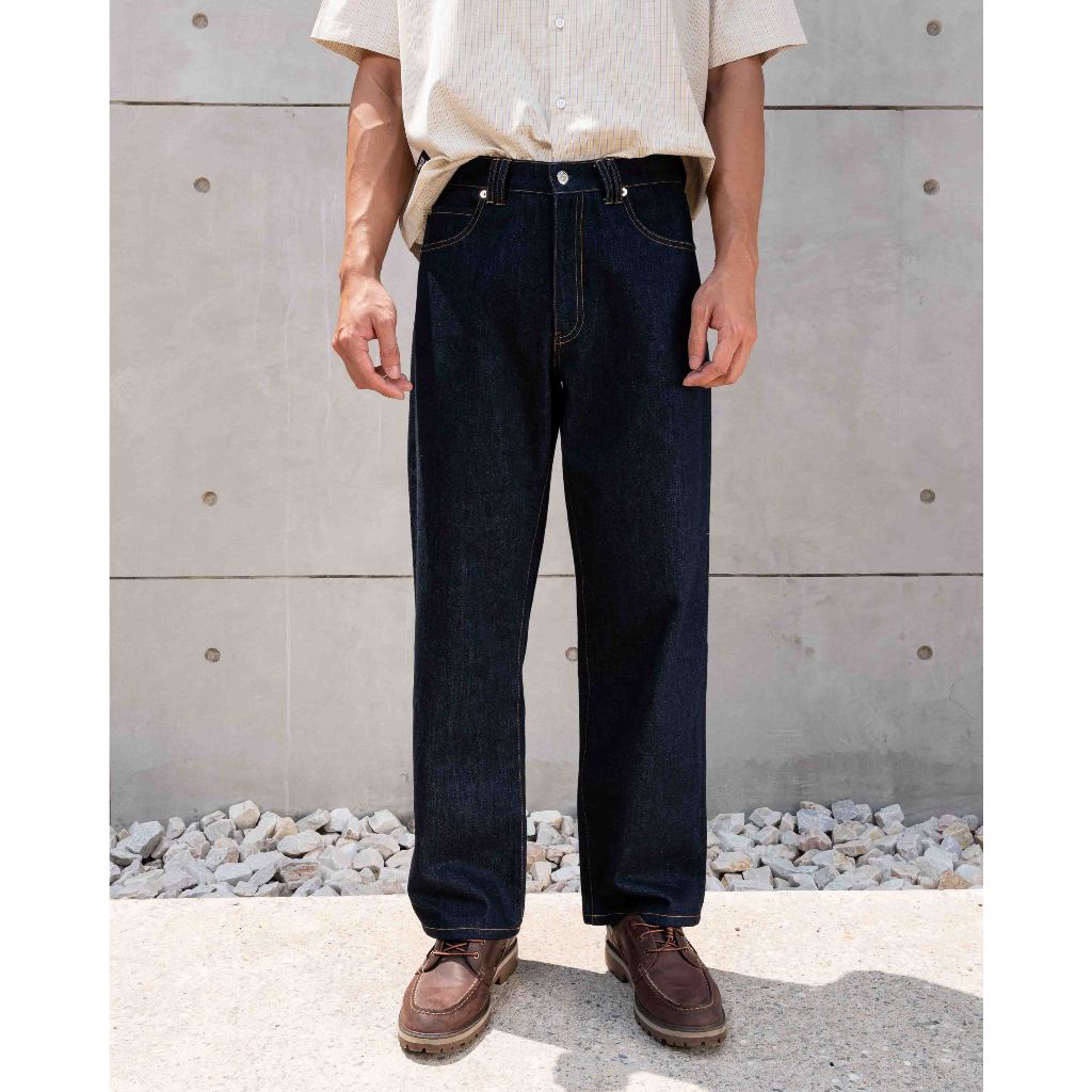Danny Denim Straight Trousers