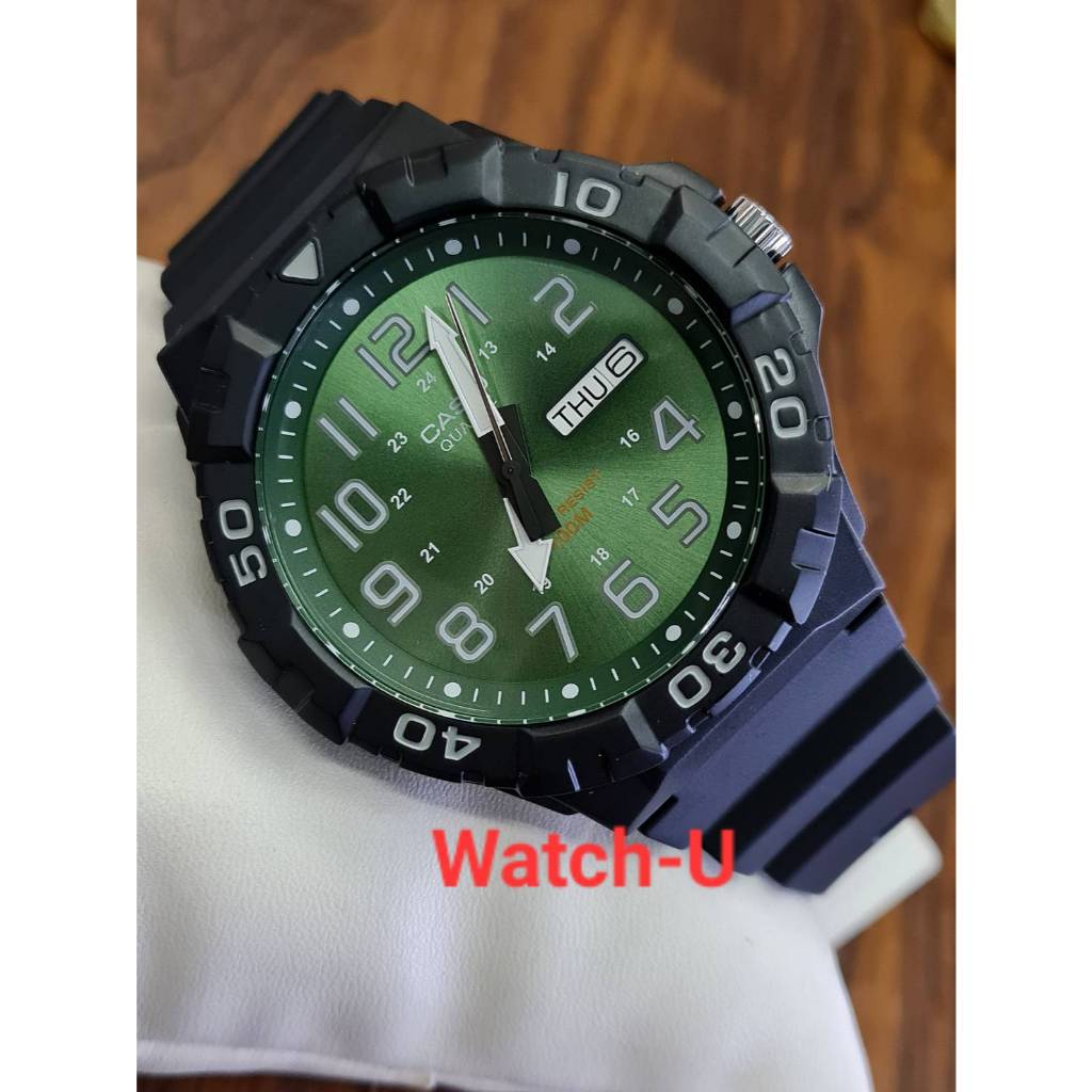 Casio นาฬิกาข้อมือผู้ชาย MRW-210H รุ่น MRW-210H-3 / MRW-210H-3B / MRW-210H-3BVDF Men's Watch Quartz