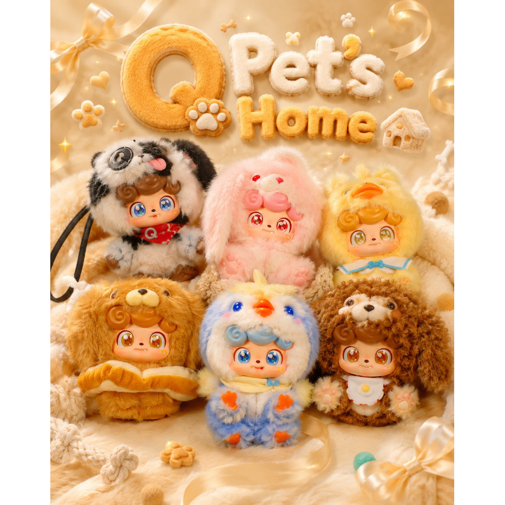 [ พร้อมส่ง ] 🐻‍❄️ Q Pet’s Home 🐻พวงกุญแจ พร้อมส่งในไทย