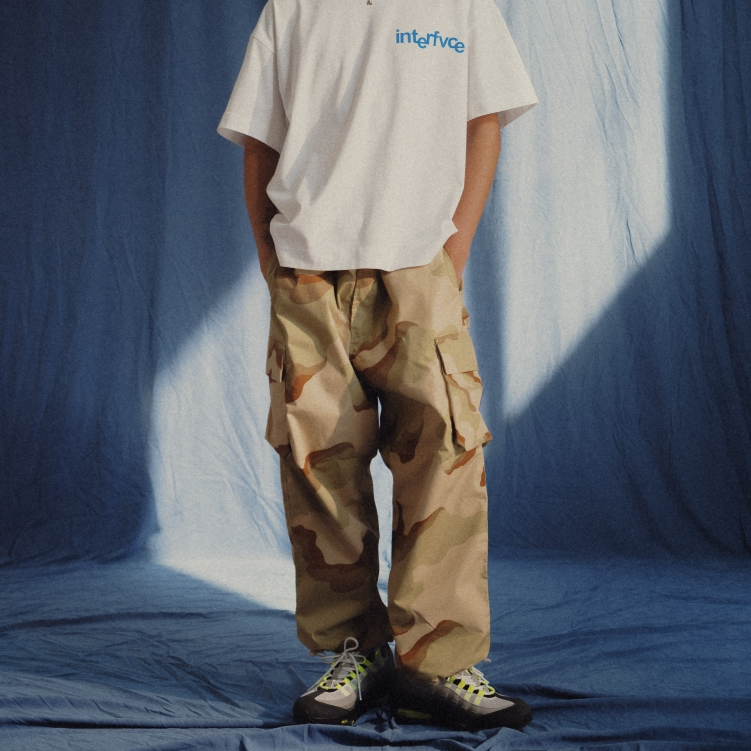 INTERFVCE CARGO PANTS DESERT CAMO