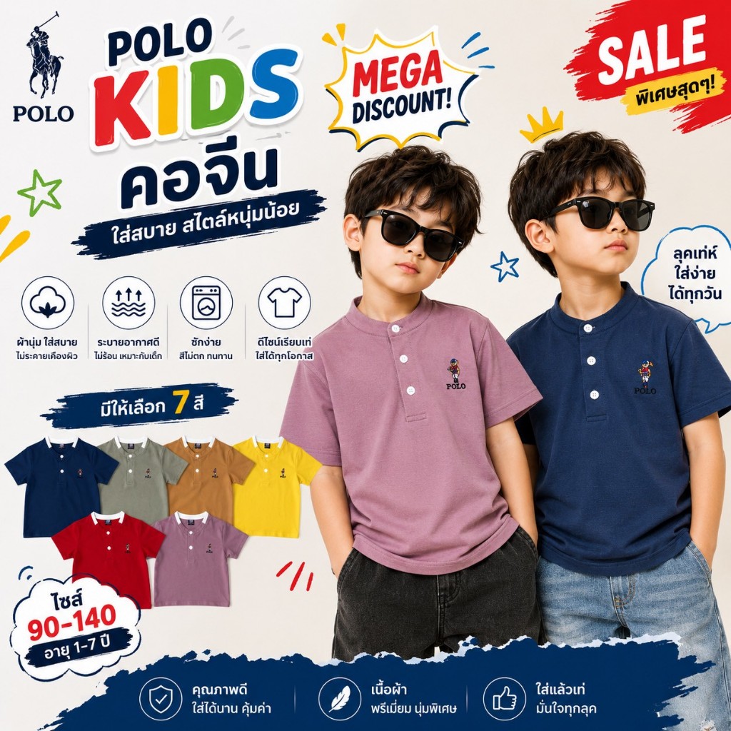 เสื้อคอจีนปักหมีเด็กชาย ผ้าไม่หนาไม่บาง กำลังดี ใส่สบายค่ะ