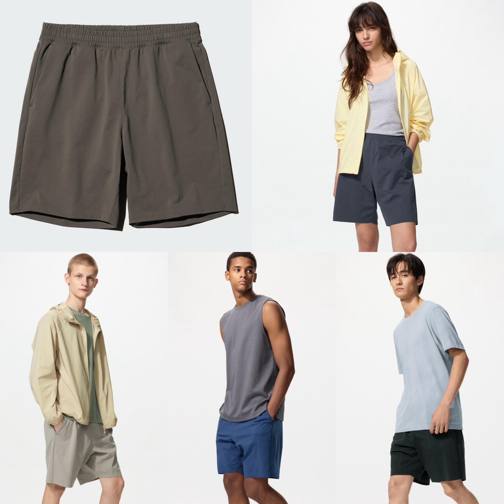 UNIQLO💯 กางเกงขาสั้น Ultra Stretch Active 590