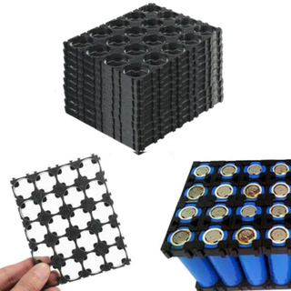 1PC 4x5 18650 ที่วางแบตเตอรี่ Cell Spacer Radiating Shell Pack ตัวยึดความร้อนพลาสติก