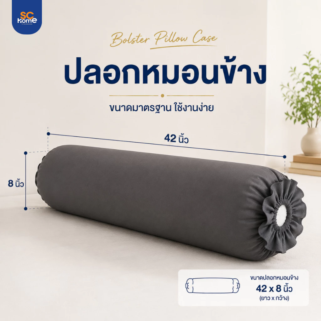 ปลอกหมอนข้าง ผ้า Microsoft thumbnail 3