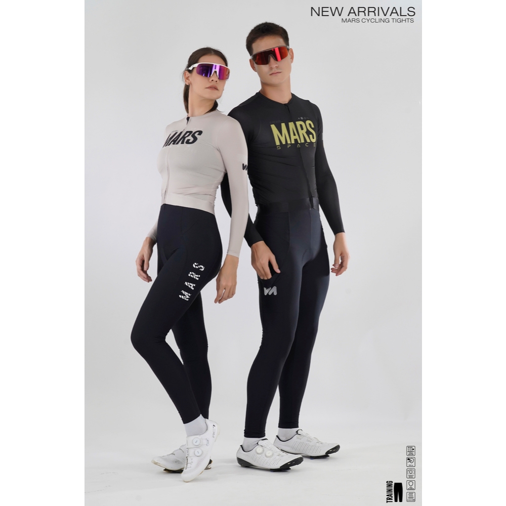 กางเกงจักรยาน ขายาว MARS Training Cycling Tights (Unisex) ออกแบบมาเพื่อ "ความสบายสูงสุด"