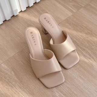 Rarin [ Sassy ] Sz.36-41 รองเท้าส้นสูง 2.5 นิ้ว ***เท้าอวบ/เท้ากว้าง บวกเพิ่ม***