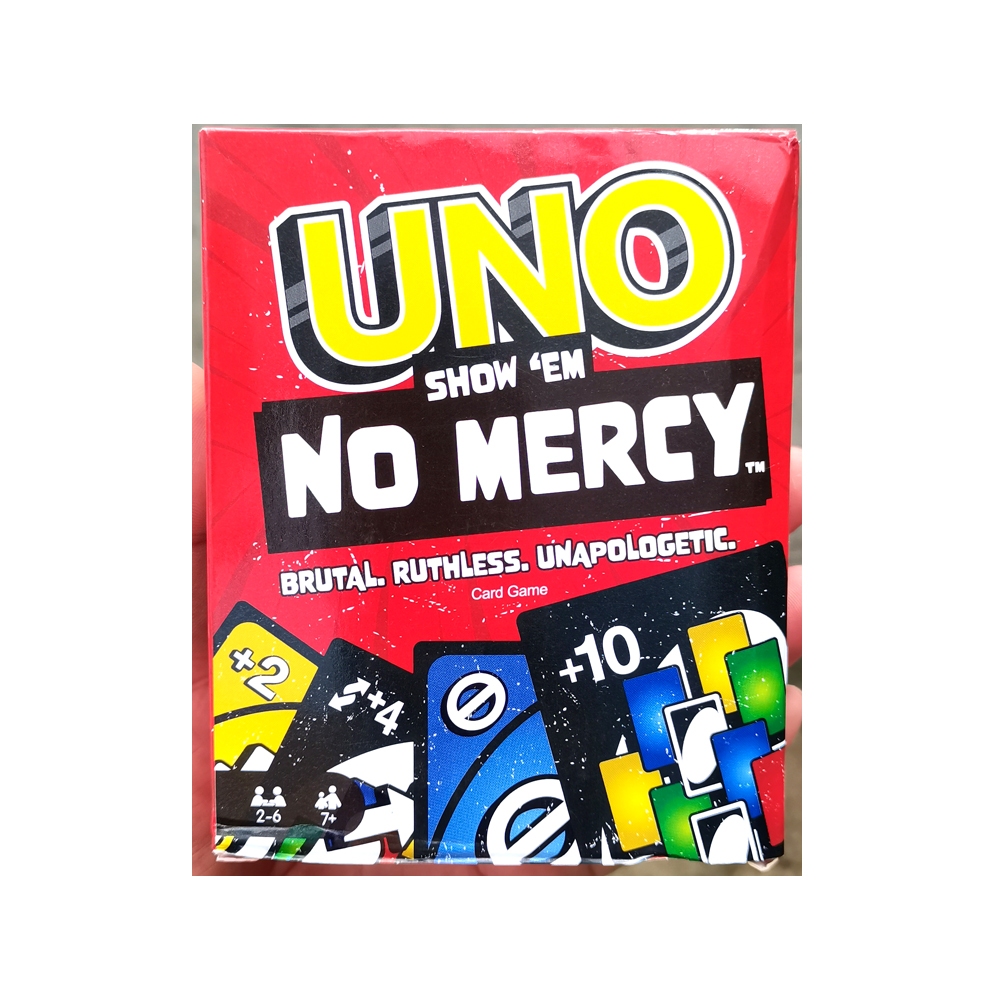 [ส่งจากไทยแพ็กใส่ลัง] อูโน่ Uno No Mercy Uno Flip เกมส์อูโน่ อูโน่การ์ตูน