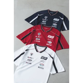 MeMo™ | Racing Jersey | เสื้อสปอร์ตเรซซิ่ง สกรีน Racing Team ผ้าพรีเมียมโพลีเอสเตอร์ ทรง Unisex