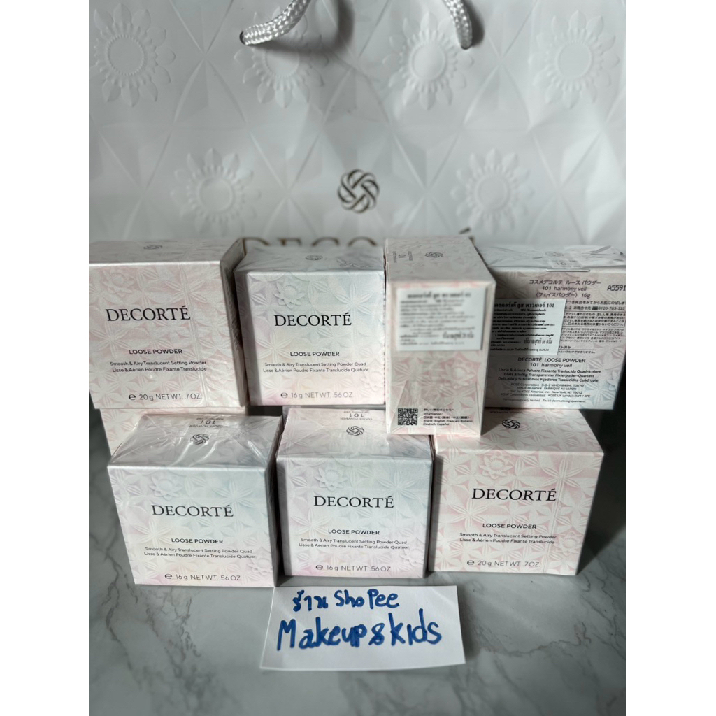 พร้อมส่ง แท้ ☎️Decorte Loose Powder 16 g. ส่งด่วน