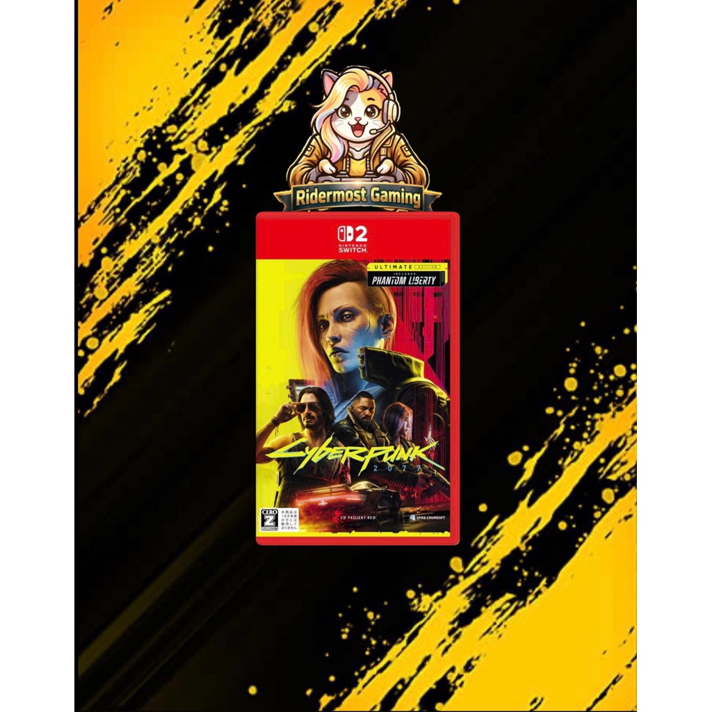 [Nintendo Switch 2]Cyberpunk 2077 Ultimate Edition #ไม่มีโค้ด [TH]มือ 2 พร้อมส่ง!!!