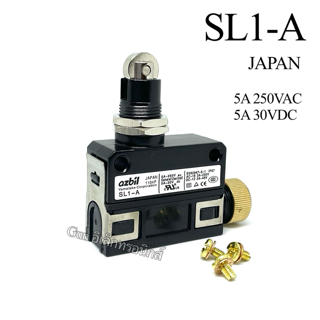 SL1-A ลิมิต สวิตช์ Yamatake Azbil SL1A Limit Switch MADE IN JAPAN พร้อมส่ง