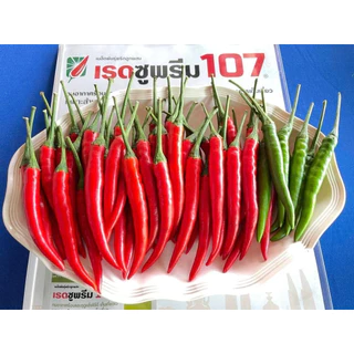 พริกเรดซูพรีม 107 (Syngenta)1ซองได้5000เมล็ด