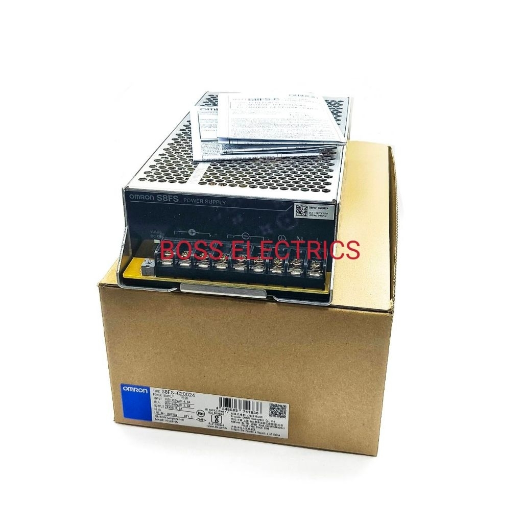 S8FS-C20024 POWER SUPPLY 24VDC 8.8A สวิตช์ชิงเพาเวอร์ซัพพลาย SWITCHING POWER SUPPLY S8FS