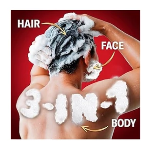 Old Spice Wolfthorn Body & Hair Wash 3-in-1 ครบจบขวดเดียว ผม หน้า ตัว กลิ่น Sweet Citrus สดชื่นติดทน 400ml.
