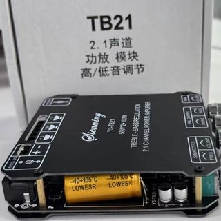 【Large chip】TB21ชิปใหญ่ แอมป์จิ๋ว sienwiny-YS- TB21 ของแท้ 50W*2+100W บลูทูธ 5.0 บอร์ดขยายเสียงซับวูฟเฟอร์ tb21+APP