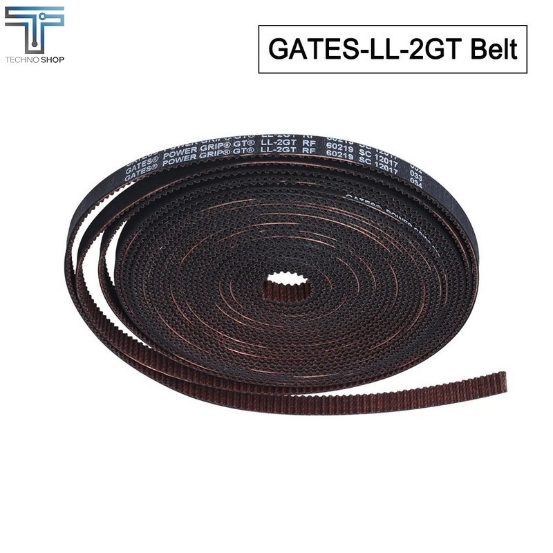 TRIANGLELAB GATES-LL-2GT GT2 RF Open Timing Belt 9mm wear resistant 3D Printer Ender3 cr10 Anet