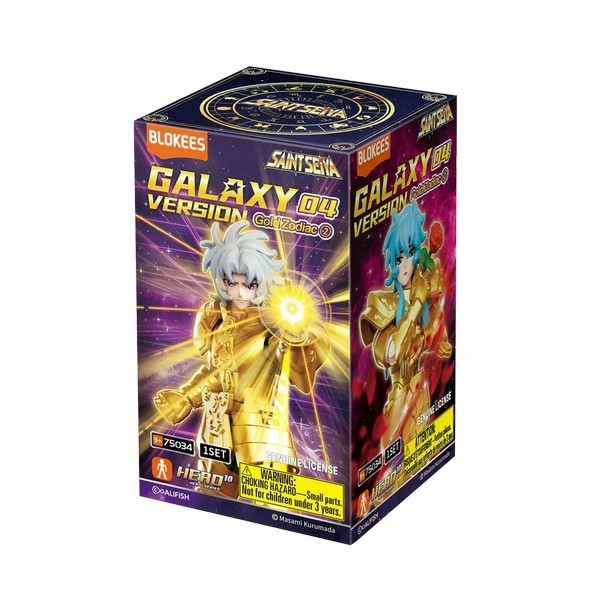 Blokees (สุ่ม 1 / จาก 11 แบบ) Saint Seiya 75034 Galaxy Version 04 Gold Zodiac 2 810181533361 (Plastic Model)