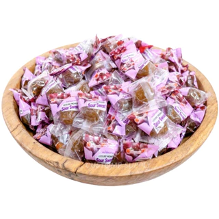 บ๊วยหวาน เม็ดใหญ่ 1 กิโลกรัม ตราฟรุ๊ตทาซี่ บ๊วยท้อชมพู ท้อชมพูเขียว หวานกรอบเนื้อแน่นอร่อย